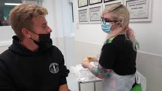 Download Lagu We Pierced A Monster's Nostrils Tonight: Tommy T's Body Piercing Huntington Beach, CA Thumbnail