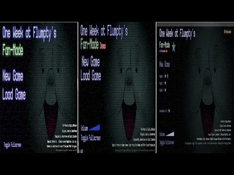 One Week at Flumpty's Fan-Made All Demos Full Walkthrough (No Death)