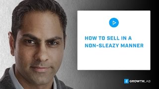 Ask Ramit - How to sell in a non-sleazy manner