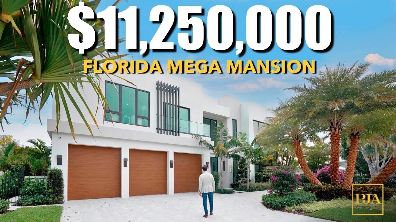 Inside a $11,250,000 FLORIDA MEGA MANSION | Luxury Home Tour | Peter J Ancona