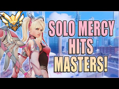 I played Solo Mercy ONLY and hit Masters! (Overwatch 2)