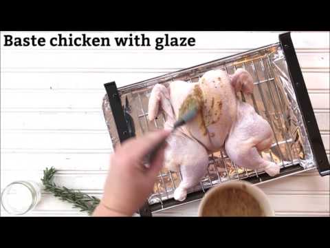 Spatchcocked Baked Honey Mustard Chicken Recipe