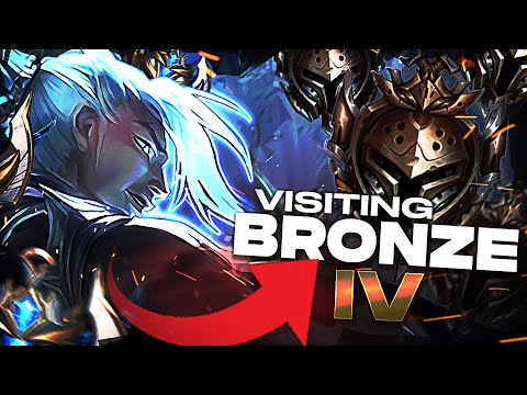 Rank 1 Kayn visits BRONZE - Learn How To 1v9 With Losing Lanes!
