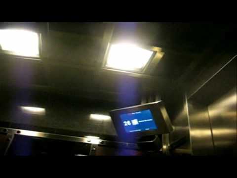 Westinghouse ULTRA-FAST Elevators (High Rise) @ the Munich Re Centre in Toronto ON (HD)