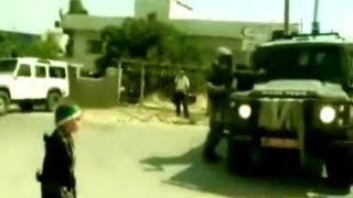 Little girl breaks down armed soldiers! About you?
