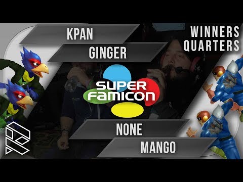Super Famicon '17 - KPAN & Ginger vs n0ne & mang0 - Winners Quarters