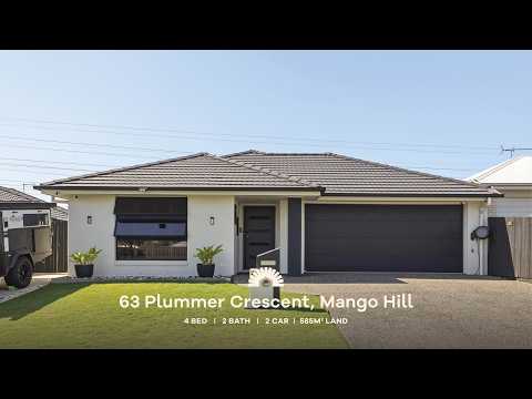 63 Plummer Crescent, Mango Hill, QLD 4509, 4 Schlafzimmer, 2 Badezimmer, House