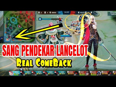 EPIC COMEBACK LANCELOT||GamePlay||LancelotMobileLegends