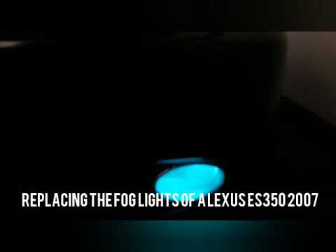 Lexus ES350 07-09 easy fog light installation