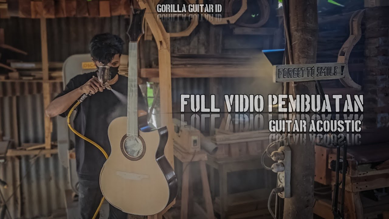 12 HARI SAYA MEMBANGUN GUITAR ACOUSTIC ALL SOLID