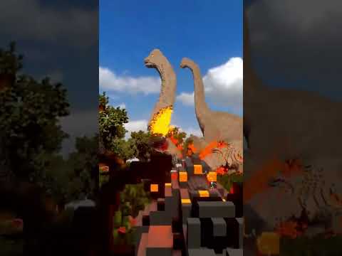 Dinosaur vs Lava Nanites 😱