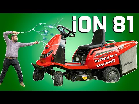 Weibang iON 81 RC Ride On Lawn Mower. Is This Battery Power On A New Level?