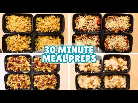 6 Quick & Easy Meal Prep Ideas for Busy Weeks!