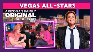 Las Vegas Icons Donny Osmond and Carrot Top | Original with Yetta Gibson