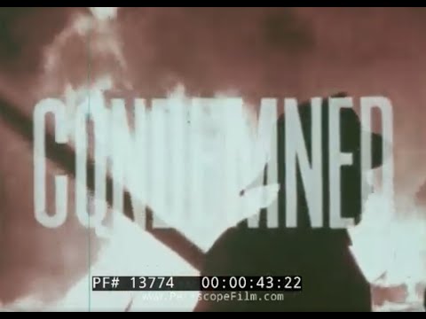 Trailer "CONDEMNED" 1960S FIRE SAFETY FILM CARELESS HANDLING OF CIGARETTES CAUSES FIRES 13774