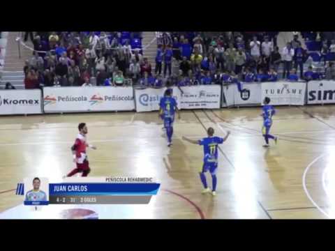 Gol Juan Carlos (4-2) en el Peñíscola Rehab Medic - Gran Canaria. J6, 1Div