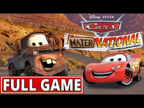 Cars Mater-National Championship - FULL GAME walkthrough | Longplay