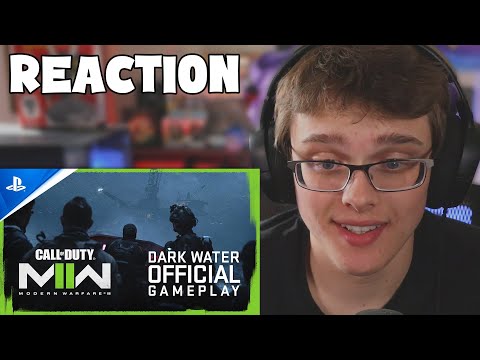 Draven's "Official Dark Water Level Gameplay" Call of Duty: Modern Warfare II REACTION!