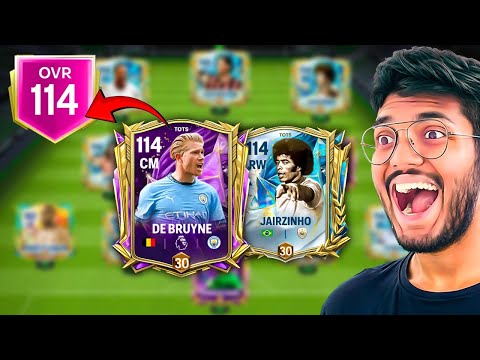 Welcome 114 KDB & Jairzinho! Huge Squad Upgrade - FC MOBILE!