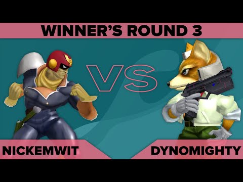 Sunshined 2 - Nickemwit (Captain Falcon) Vs. Dynomighty (Fox) - Winners R3 - SSBM