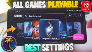 🔥Eden Emulator - All Nintendo Switch Games Now Playable | Best Settings + Game Test! 🎮