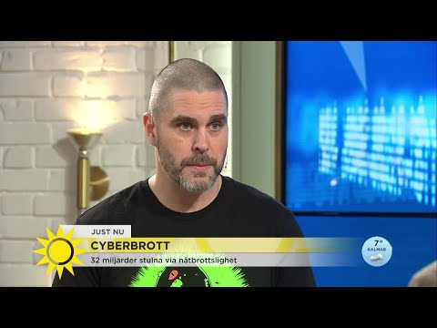 2 miljoner svenskar drabbade av cyberbrott - Nyhetsmorgon (TV4)
