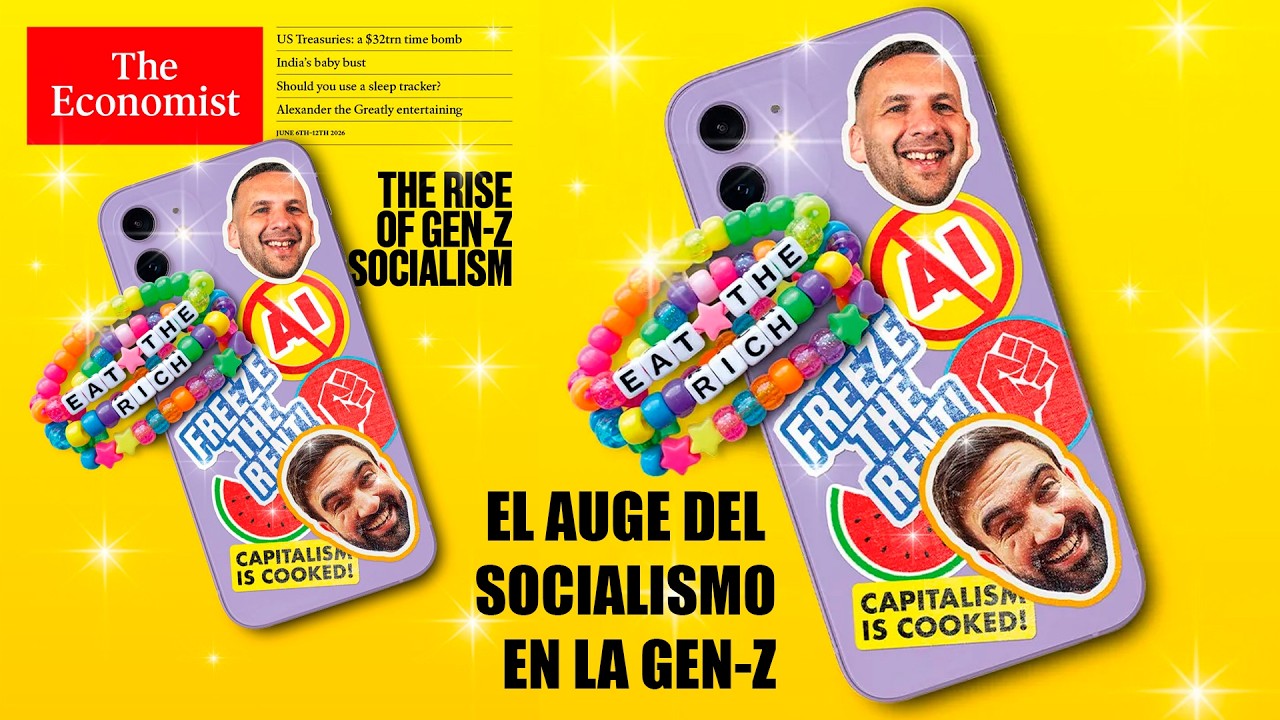 LA NUEVA PORTADA DE THE ECONOMIST ADVIERTE DEL AUGE DEL SOCIALISMO EN LA GENERACIÓN Z
