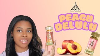 Paris Corner Peach Delulu Perfume Review 🍑 | Sweet Juicy Peach Gourmand or Synthetic Hype?