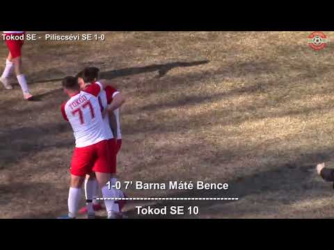 Barna Máté Bence 1. gólja - Tokod SE -  Piliscsévi SE 9-1 (4-0)