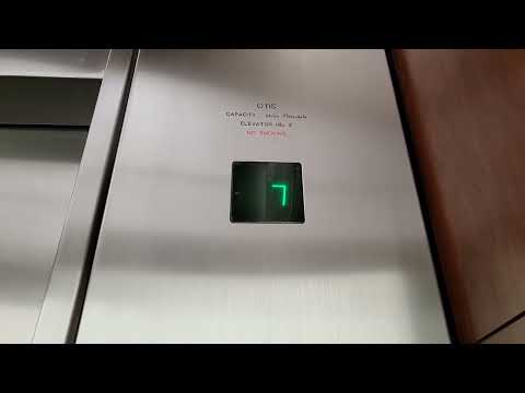 Otis Elevonic 101/411M low-rise elevators at One Tampa City Center - Florida