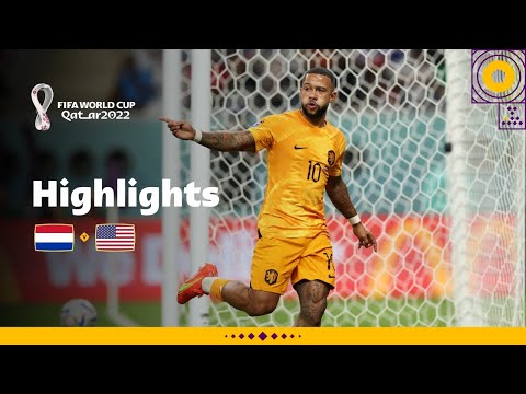 Gols e lances de Holanda x Estados Unidos