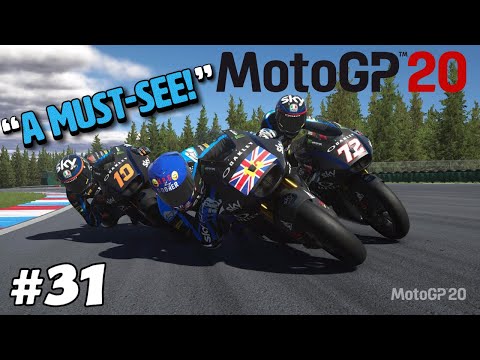 MotoGP 20 Career Mode Part 31 | UNBELIEVABLE BATTLE AROUND BRNO! | MotoGP 2020 Game | PS4 PRO