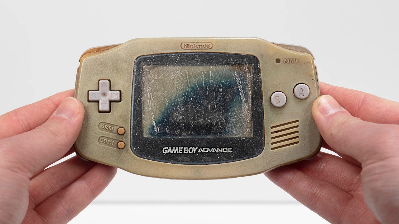 I Restored and Updated This Junk Gameboy Advance