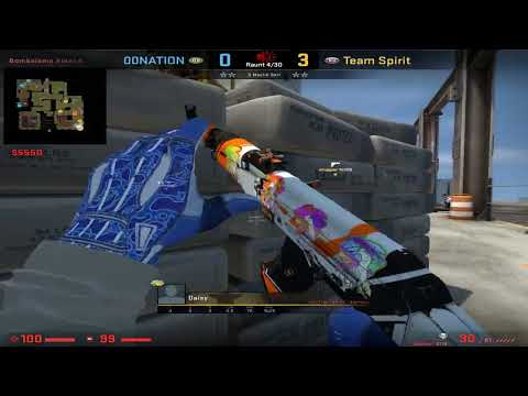 CSGO POV Team Spirit w0nderful (12/6) vs 00NATION (vertigo) - IEM Cologne 2022 Play-In