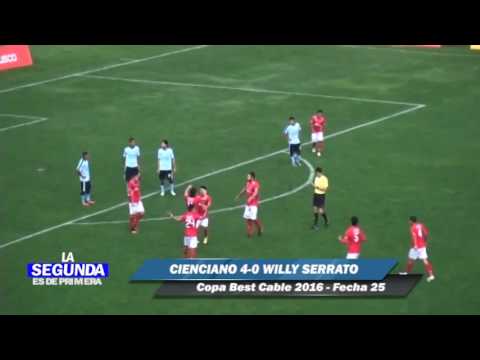 Fecha 25: Cienciano 4 - 0 Willy Serrato