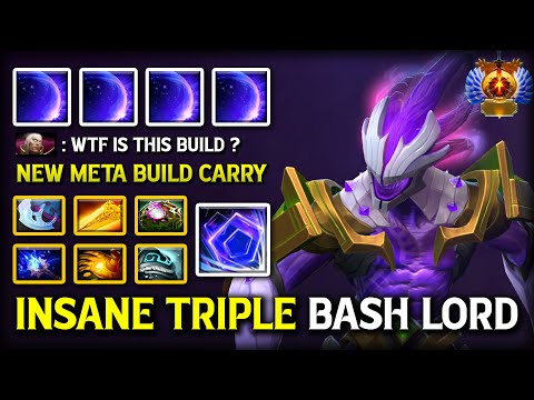 INSANE TRIPLE BASH LORD Faceless Void | With New Meta Build | Even Invoker Can't Escape 7.39e DotA 2