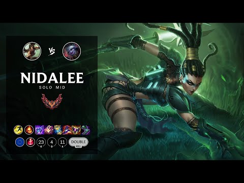 Nidalee Mid vs Tristana - EUW Grandmaster Patch 12.9