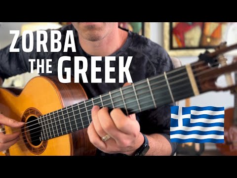 Zorba the Greek (Mikis Theodorakis) – Solo Guitar