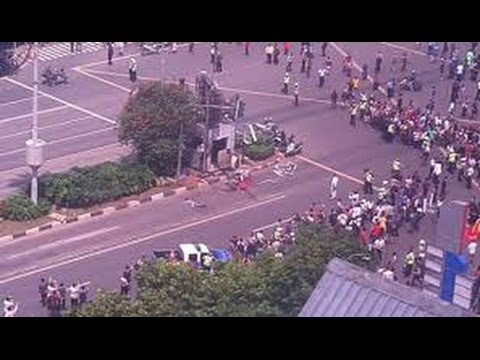 video amatir pemboman di thamrin ibu kota jakarta