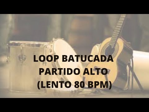 LOOP BATUCADA PARTIDO ALTO | PARA ESTUDAR LEVADA DE CAVAQUINHO
