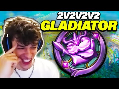 CARRYING ELOSANTA TO GLADIATOR RANK ON 2V2V2V2