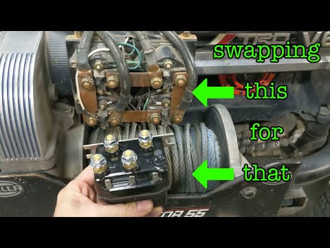 build your own Albright contactor cables for your Warn winch