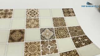 3D obkladový omyvatelný panel PVC Babylon (955 х 480 mm)