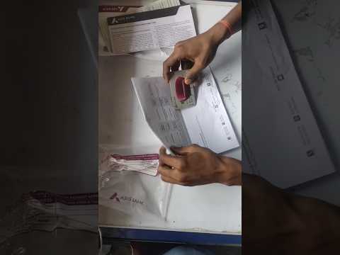 Axis Bank Debit card unboxing #axisbank #axis #short #shorts #axisbankcreditcard #debitcard #sbi