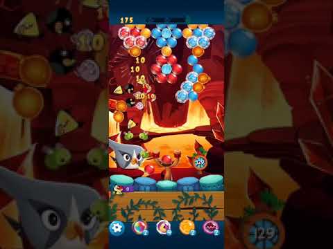 Angry birds pop bubble shooter HARD LEVEL 264 3 STARS NO BOOSTERS