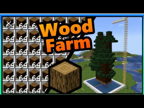 minecraft tutorial: how to make wood farm (spruce/dark oak/jungle)@gamingworld-tf4zm