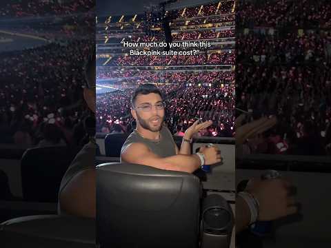 this blackpink suite cost $30 THOUSAND?! #blackpink #blackpinkconcert #concert #suite #kpop #luxury