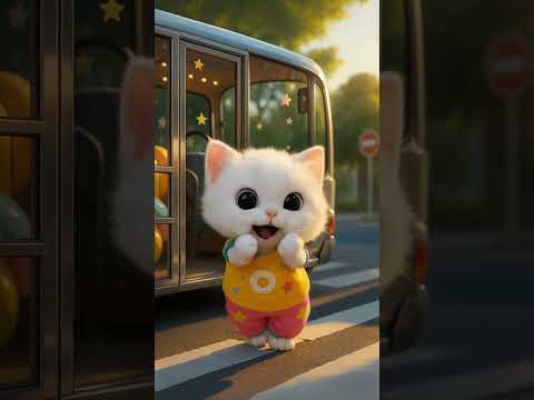 ❤️ Kutuma Kutu Kutuma Kutu 😺🚌✨ #shorts #cat #catdance #shortsfeed #animaldance