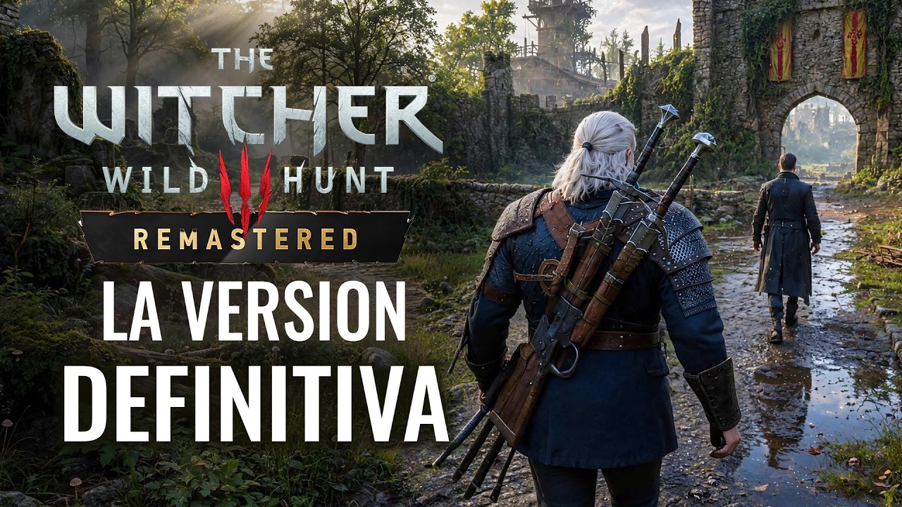 LA NUEVA VERSIÓN THE WITCHER 3 WILD HUNT REMASTER Y EXPANSION DLC
