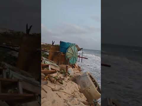 Mar Avança na Barra da Sucatinga em BEBERIBE-CE nesta sexta feira 11/09/2026